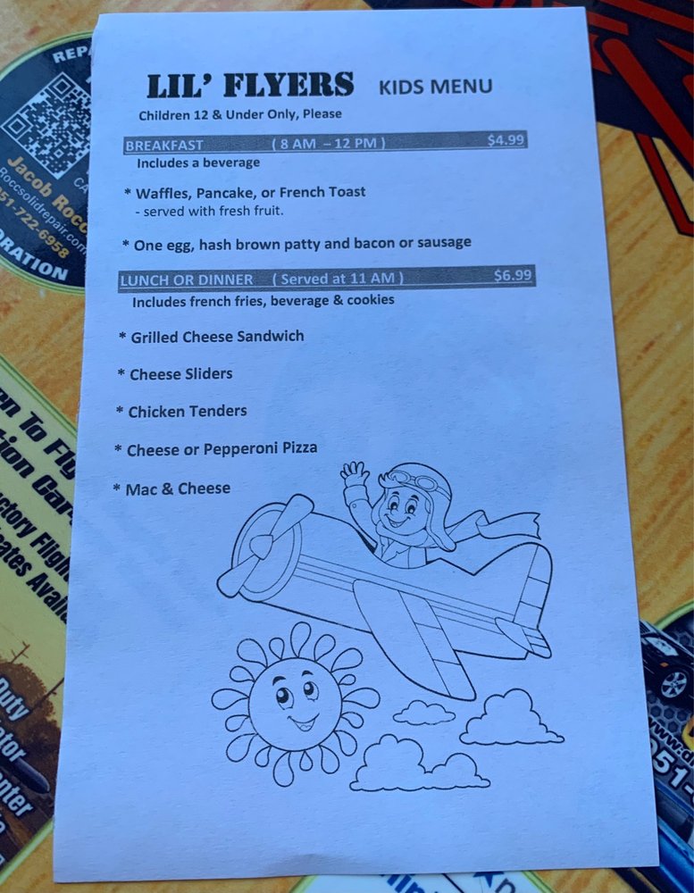 French Valley Cafe Menu - Image 11